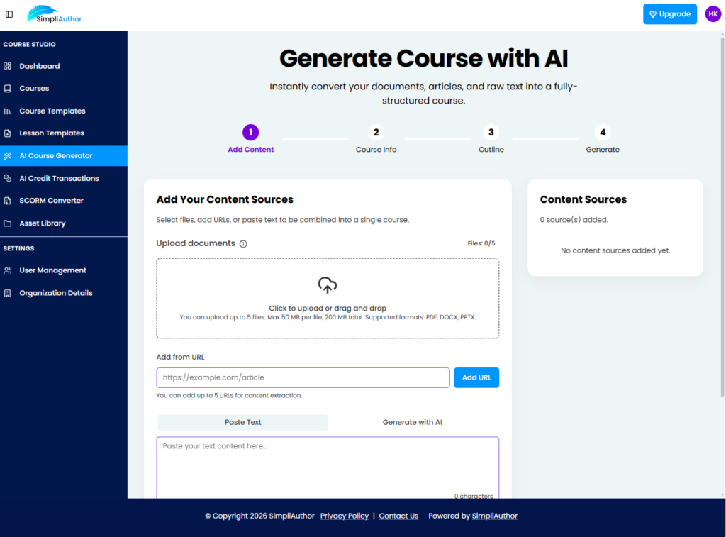 How To Create Course Using Ai AI-Powered Course Authoring Tool | Build Interactive Training with ...