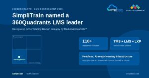 SimpliTrain Recognized in the 360Quadrants Learning Management System Assessment